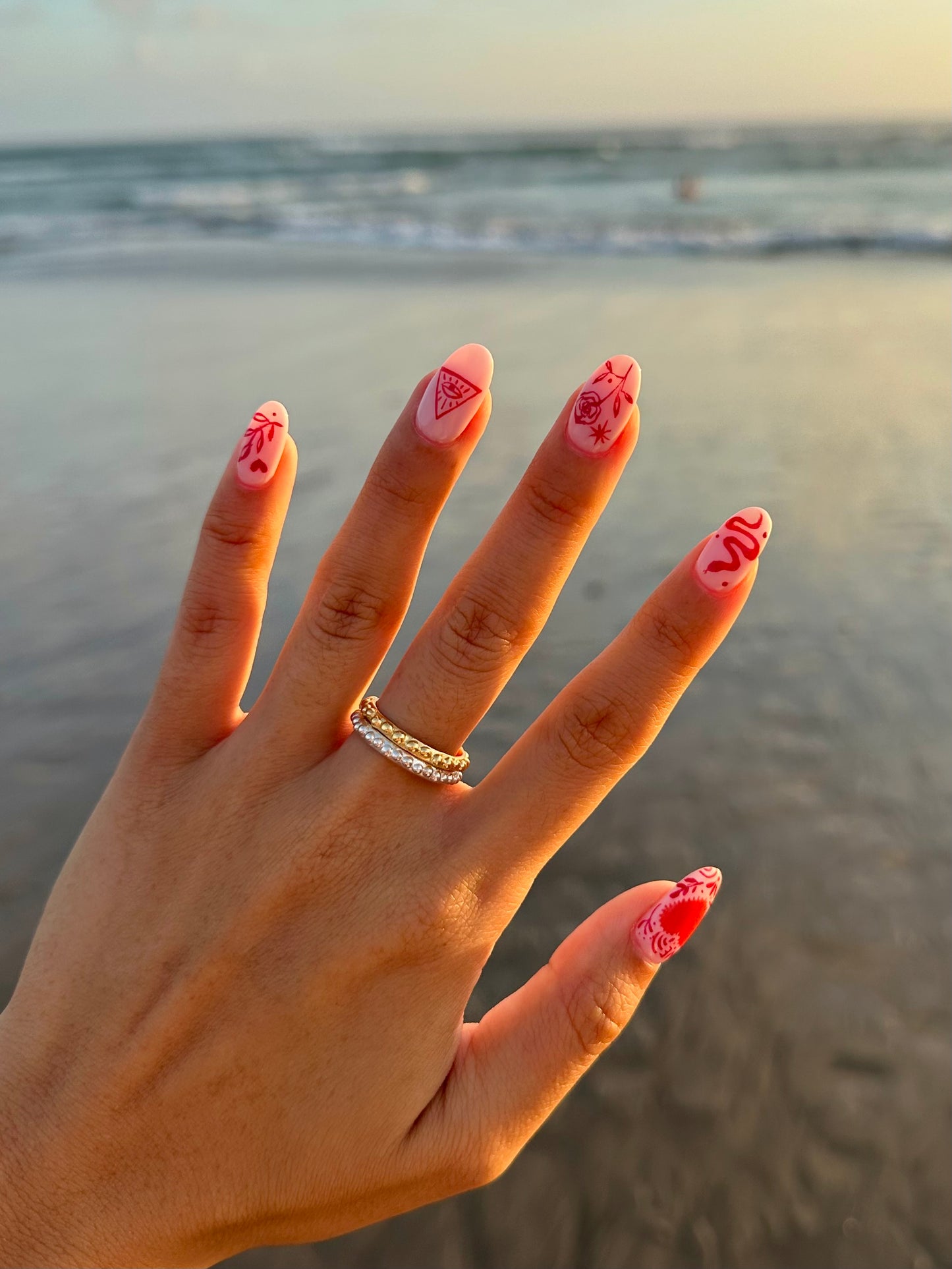 Solar Ring - in Gold and Silver