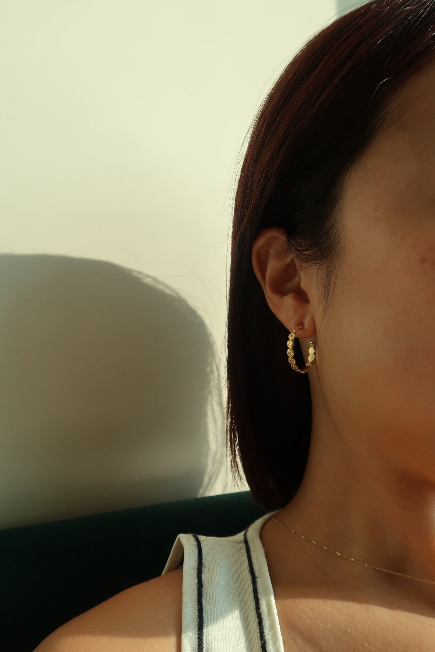 Soleil Hoop Earrings