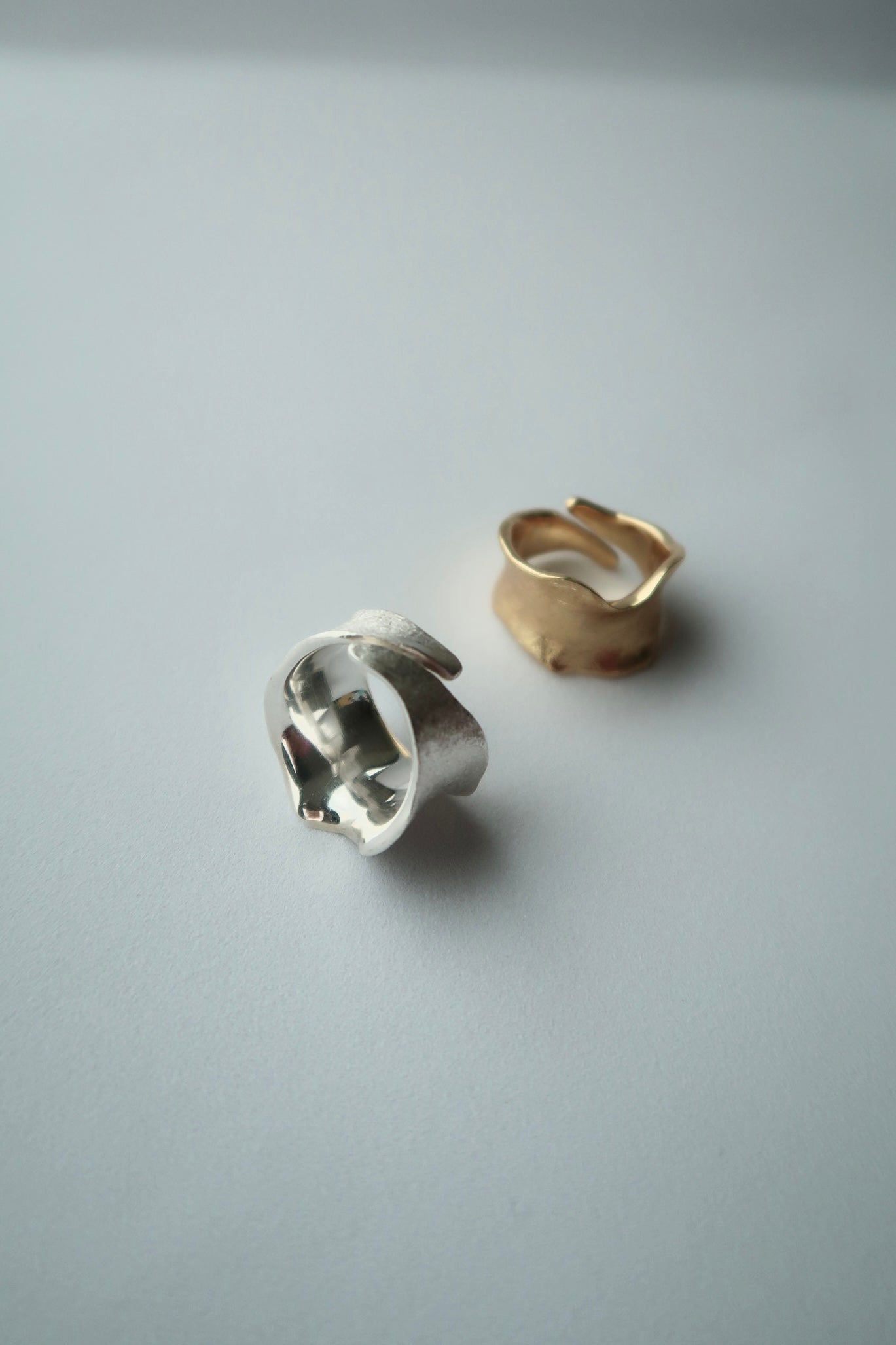 Winkie Ring - Chunky Ring in Gold/ Silver