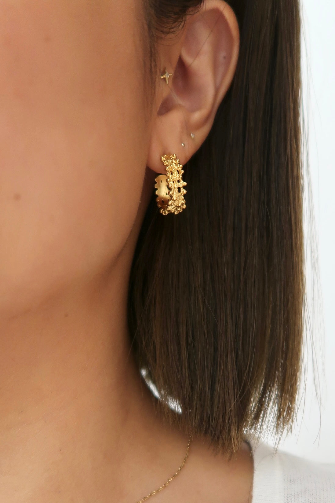 Selene Hoop Earrings