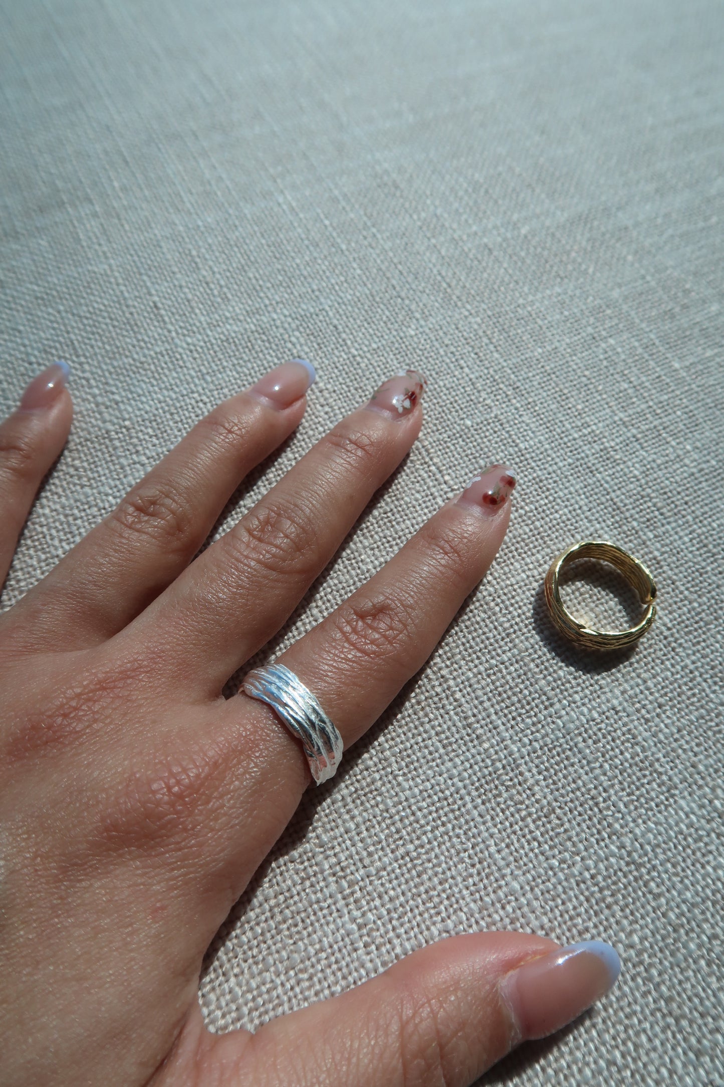 Scottie Chunky Ring - in Gold and Silver