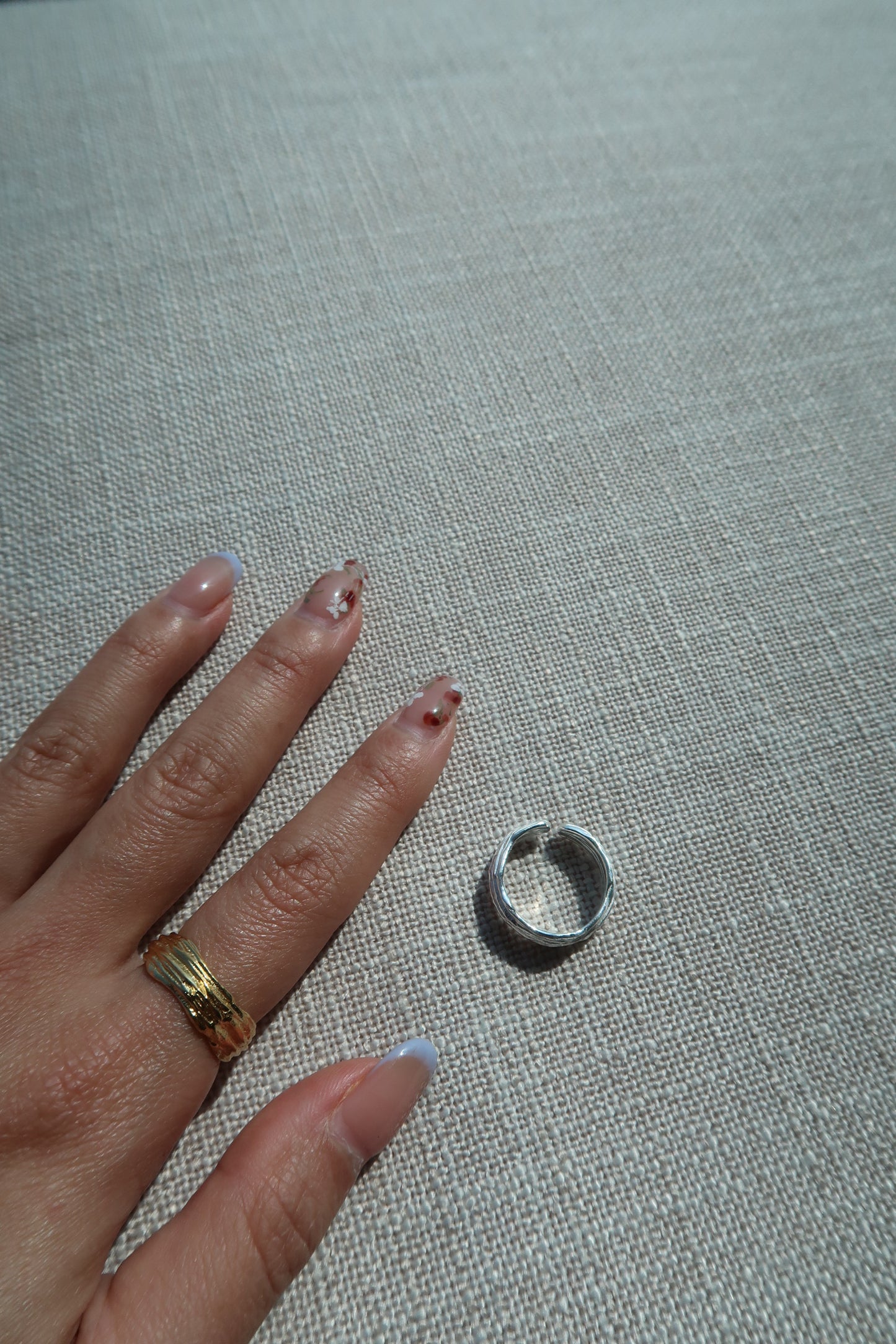 Scottie Chunky Ring - in Gold and Silver