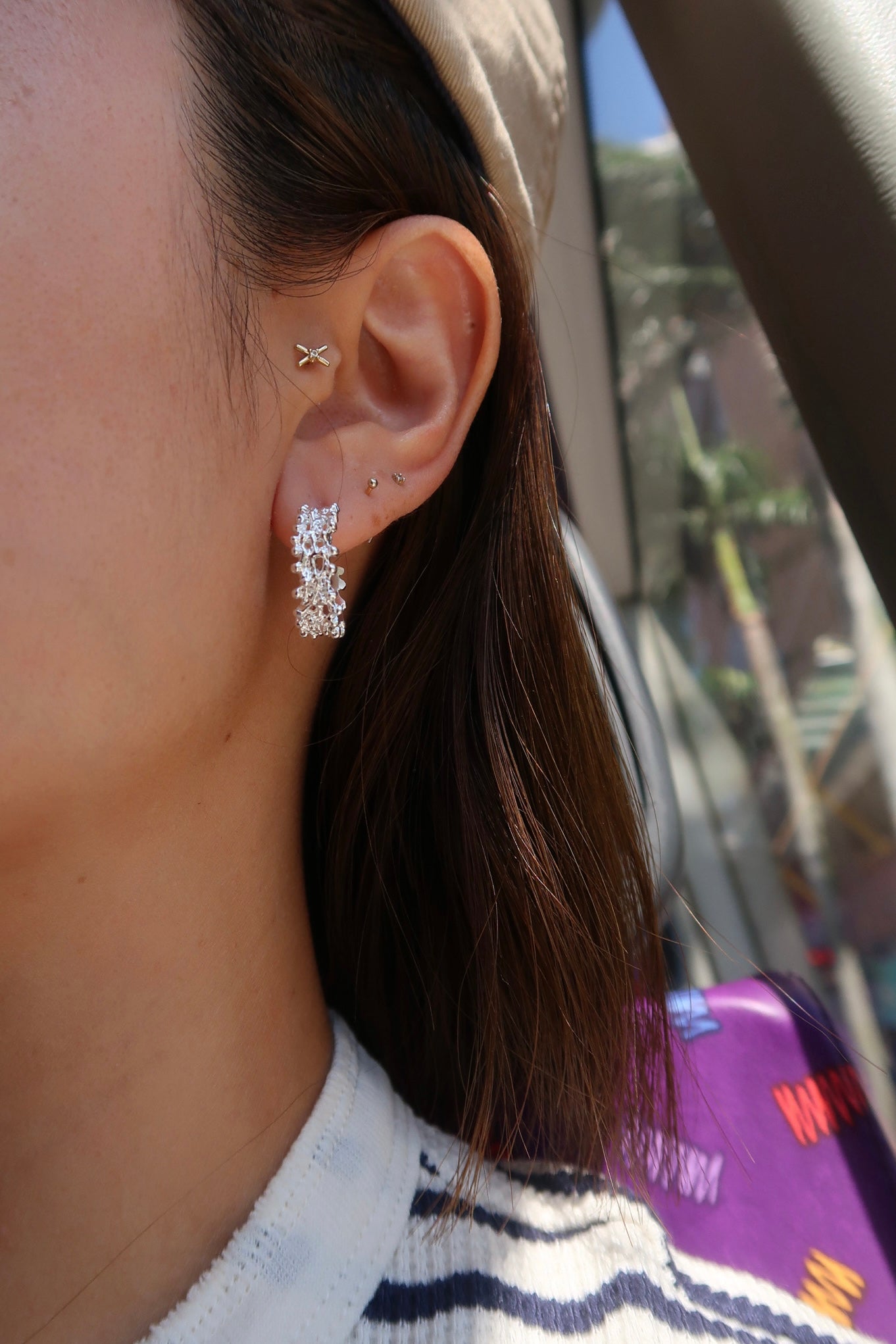 Selene Hoop Earrings