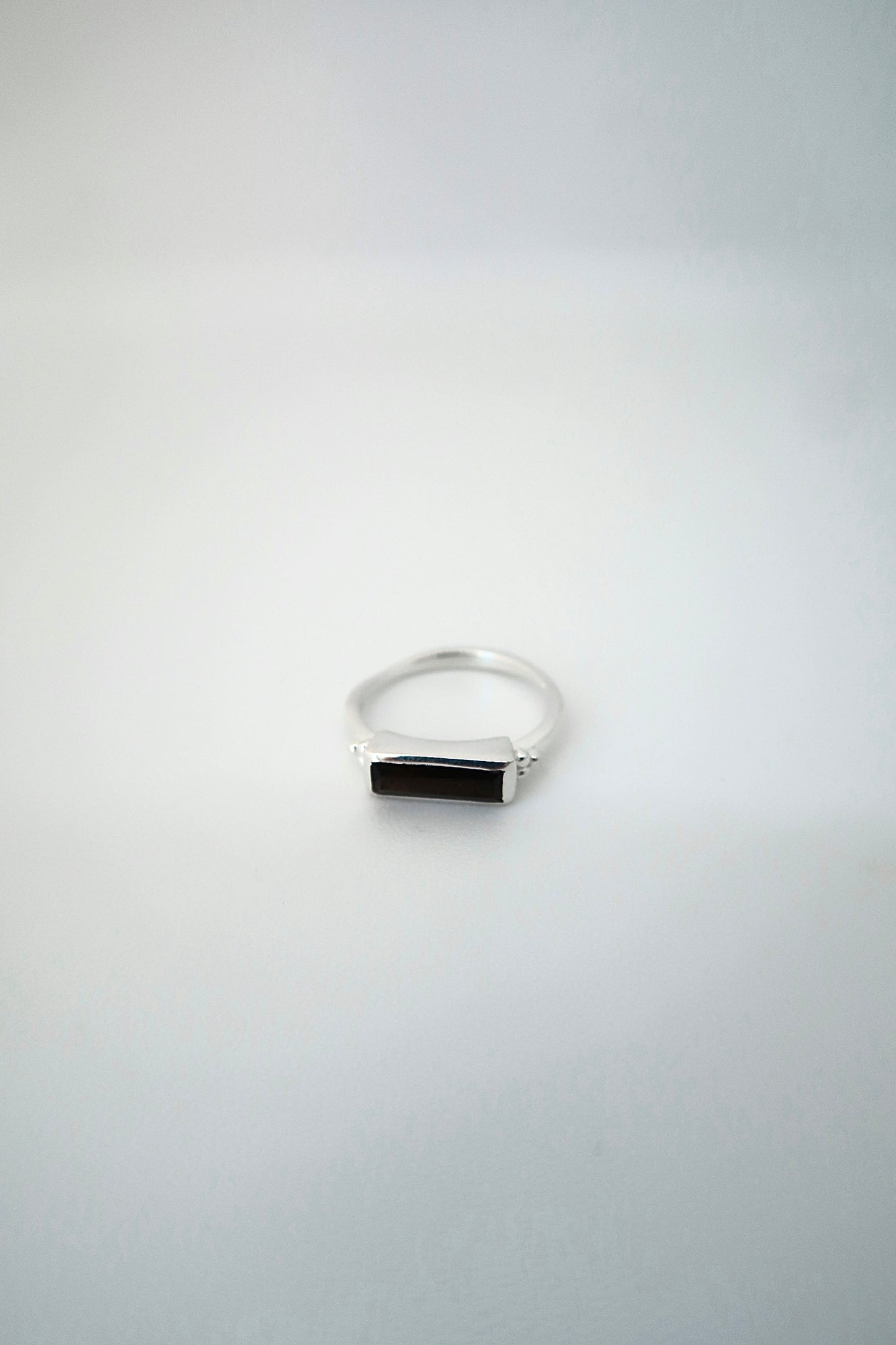 Royal Ring - Silver with Pearl/ Black Onyx/ Copper Turquoise
