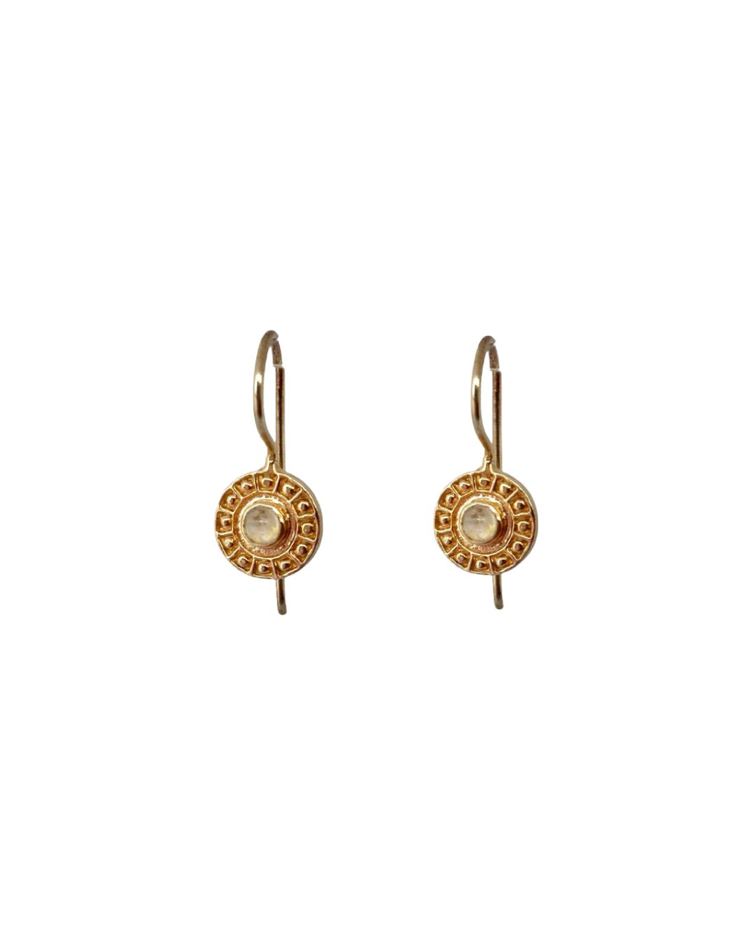 Moonbeam Earrings- Moonstone