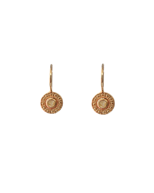 Moonbeam Earrings- Moonstone