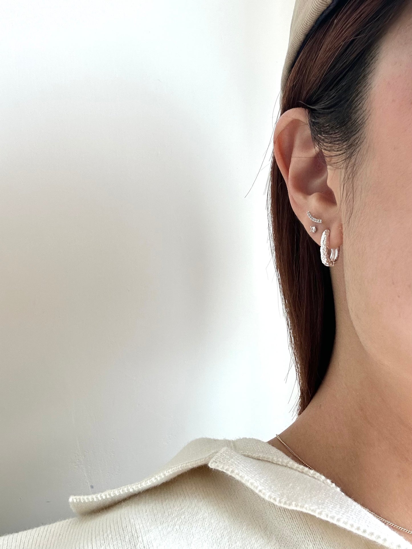 Esther Hoop Earrings- Gold/ Silver
