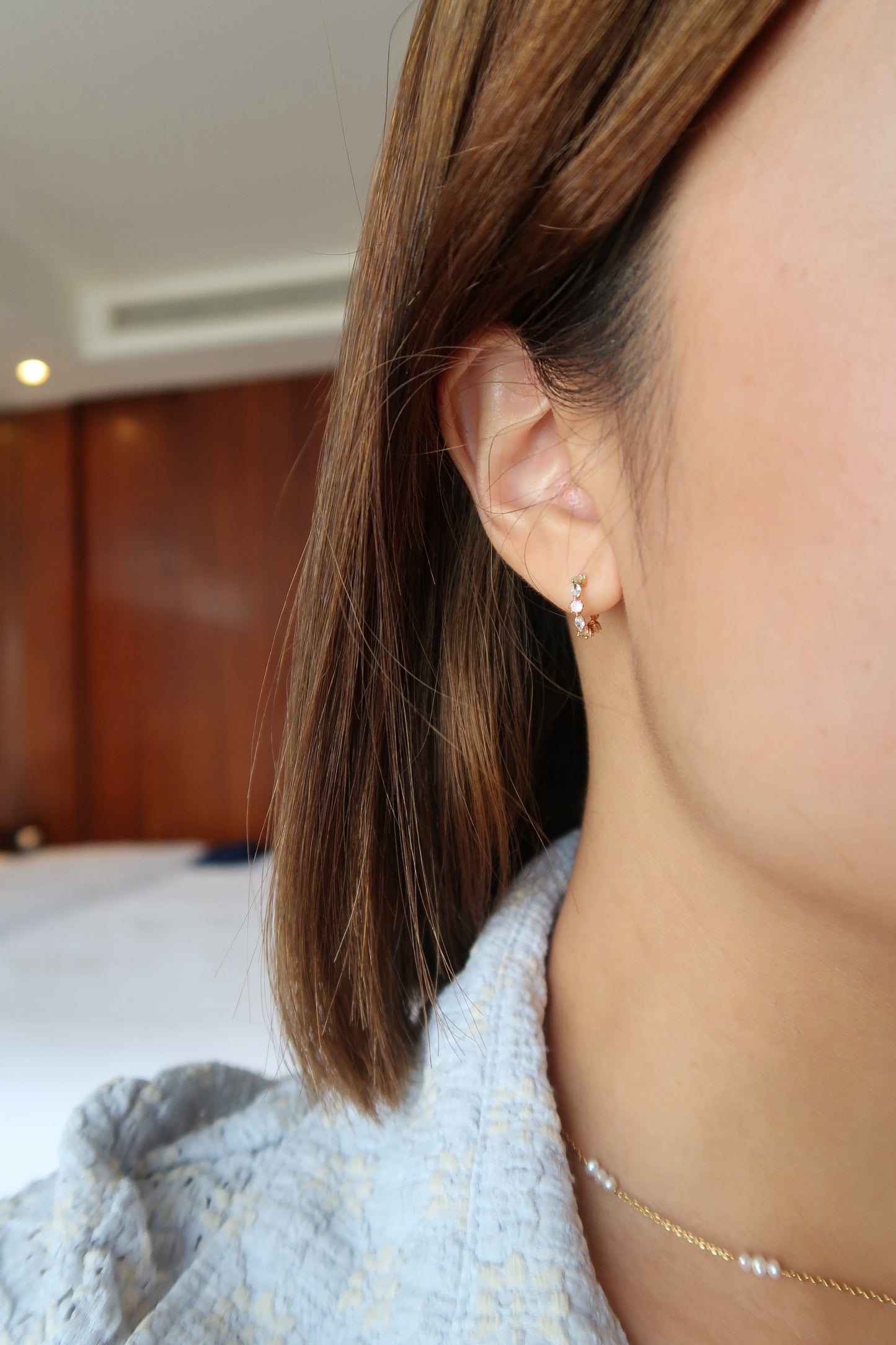 Étoile Dainty Hoop Earrings