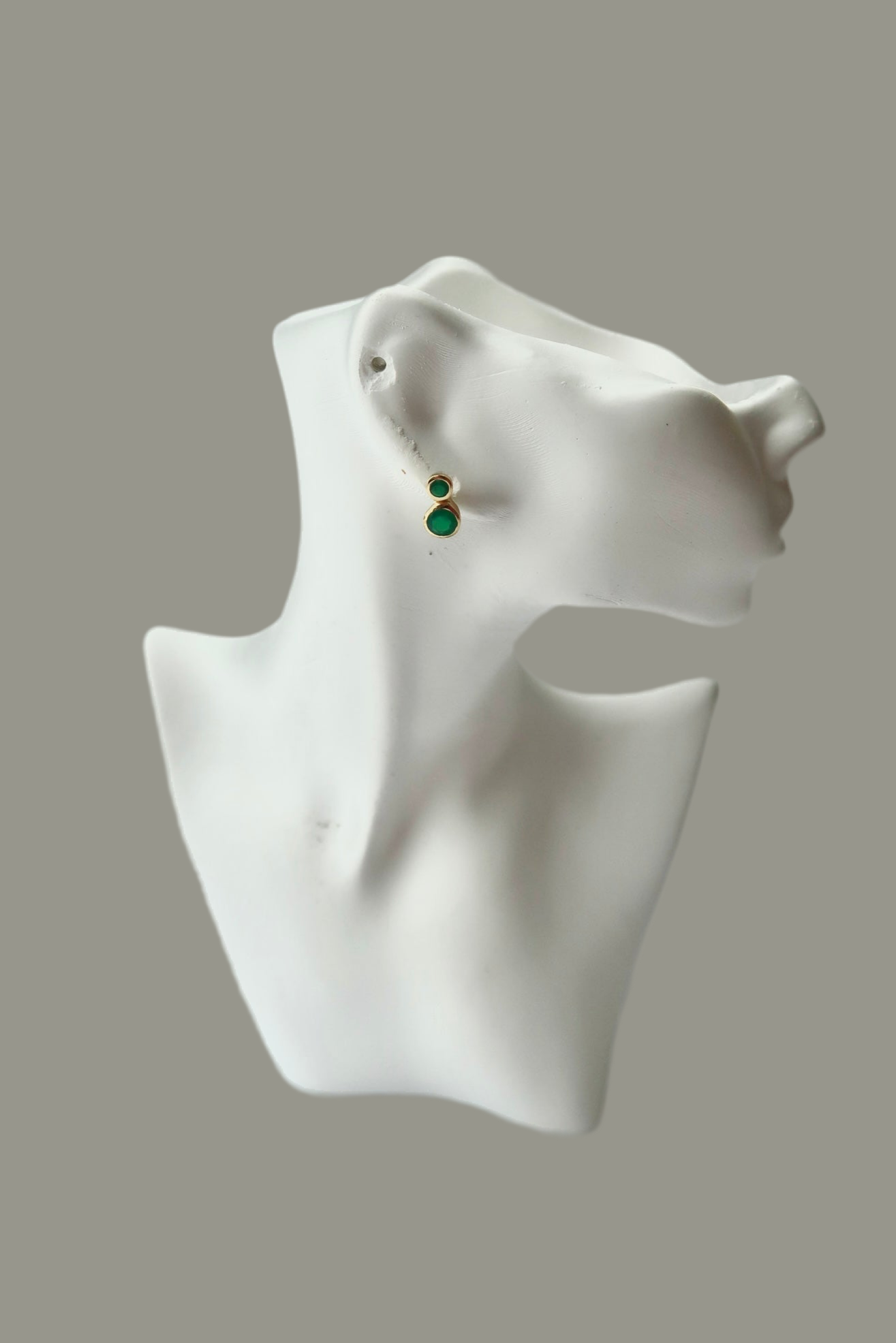 Bubble Stud Earrings- Gold