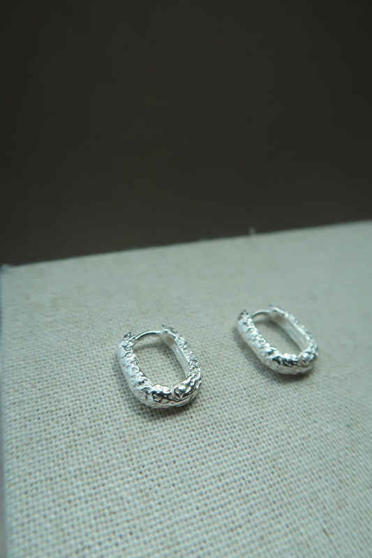 Esther Hoop Earrings- Gold/ Silver