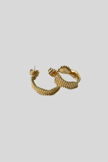 Vanessa Hoop Earrings- Gold/ Silver