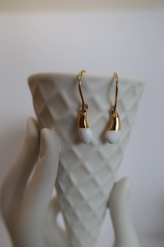 Lumière Gold Drop Earrings