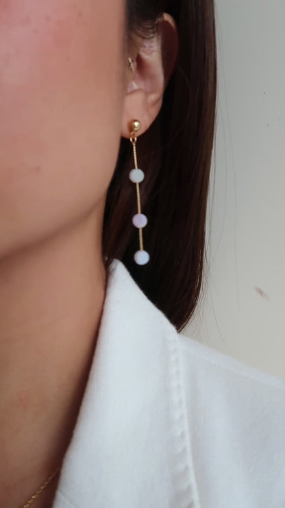 Cinta Pastel Drop Earrings